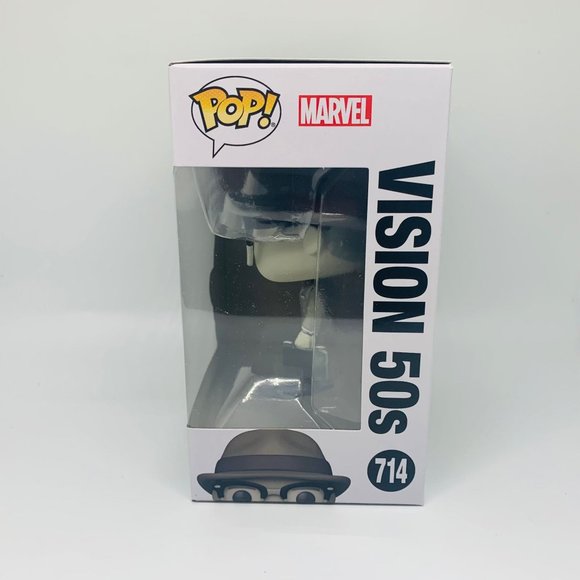 Funko POP! Marvel WandaVision Vision 50’s Figure #714 - Picture 3 of 7